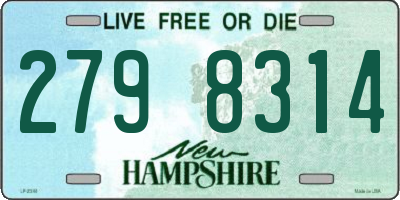 NH license plate 2798314