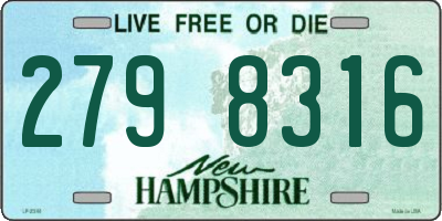 NH license plate 2798316
