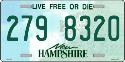 NH license plate 2798320