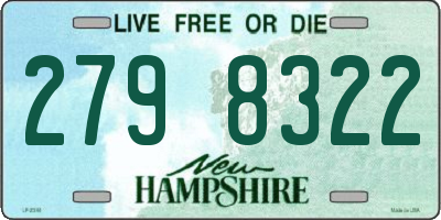 NH license plate 2798322