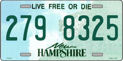 NH license plate 2798325