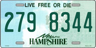 NH license plate 2798344