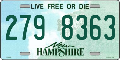 NH license plate 2798363