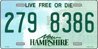 NH license plate 2798386