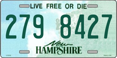 NH license plate 2798427