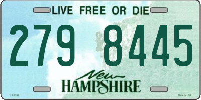 NH license plate 2798445