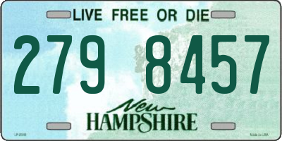 NH license plate 2798457