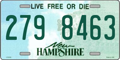 NH license plate 2798463