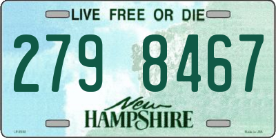 NH license plate 2798467