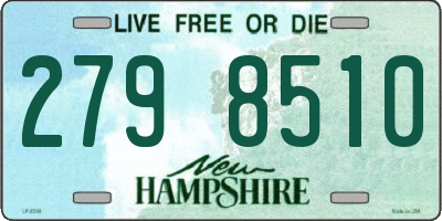 NH license plate 2798510