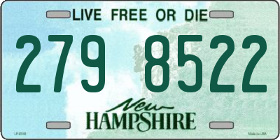 NH license plate 2798522