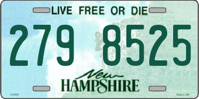 NH license plate 2798525