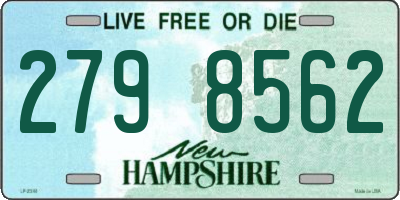 NH license plate 2798562