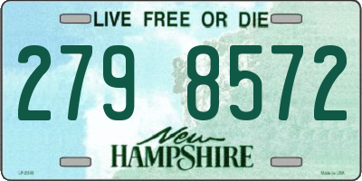 NH license plate 2798572