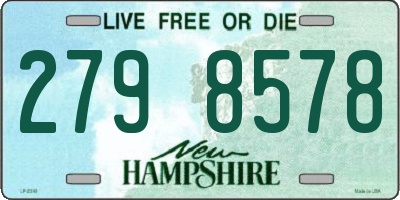NH license plate 2798578