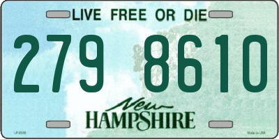 NH license plate 2798610
