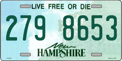 NH license plate 2798653