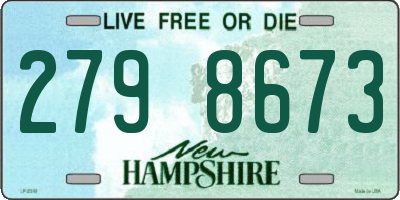 NH license plate 2798673