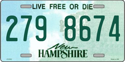NH license plate 2798674