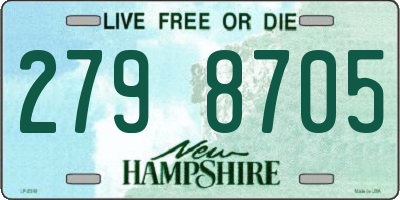 NH license plate 2798705