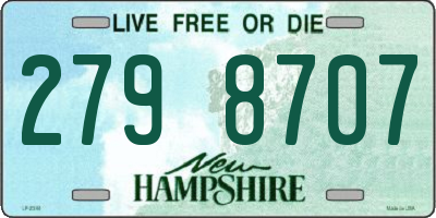 NH license plate 2798707