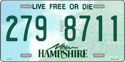 NH license plate 2798711