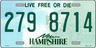 NH license plate 2798714