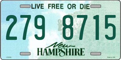 NH license plate 2798715