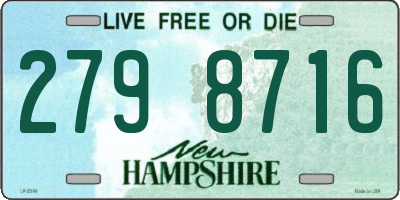 NH license plate 2798716