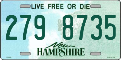 NH license plate 2798735