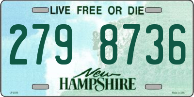 NH license plate 2798736