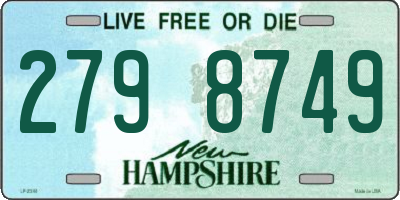 NH license plate 2798749
