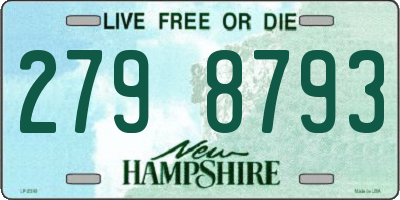 NH license plate 2798793