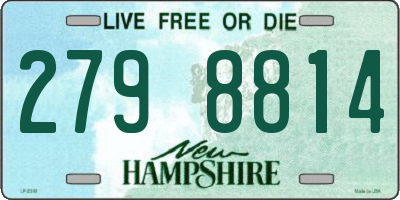 NH license plate 2798814