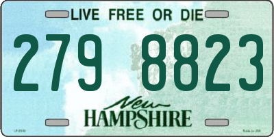 NH license plate 2798823