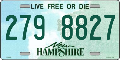 NH license plate 2798827