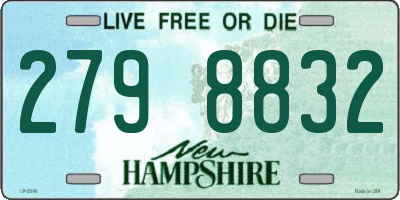 NH license plate 2798832