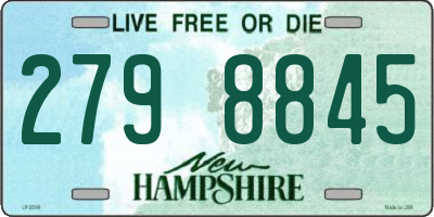 NH license plate 2798845