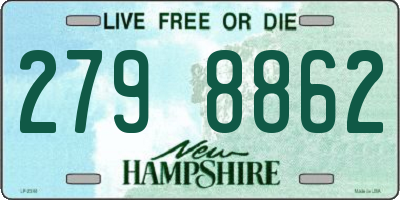 NH license plate 2798862