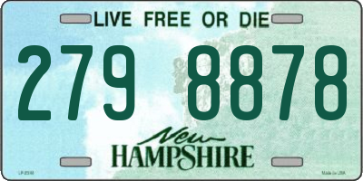 NH license plate 2798878