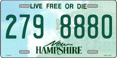 NH license plate 2798880