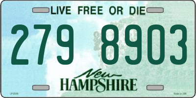 NH license plate 2798903