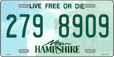 NH license plate 2798909