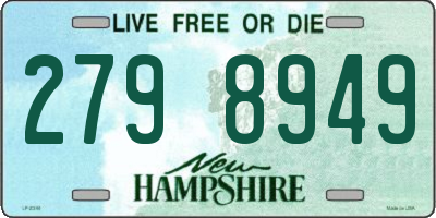 NH license plate 2798949