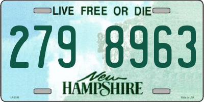 NH license plate 2798963