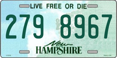 NH license plate 2798967