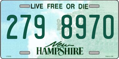 NH license plate 2798970