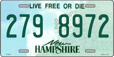 NH license plate 2798972