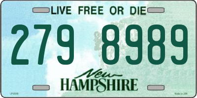 NH license plate 2798989