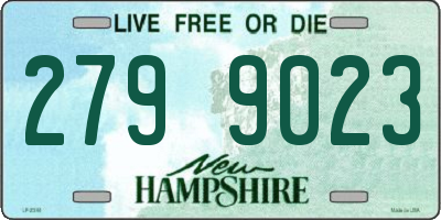 NH license plate 2799023